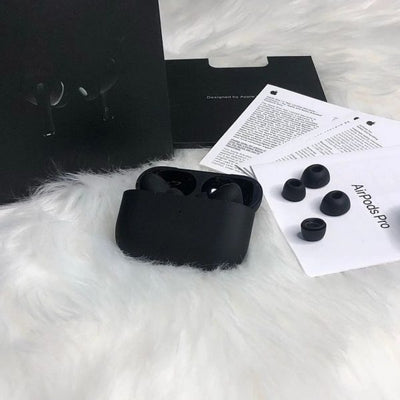 Black Pro 2 Noise Reduction Airpods